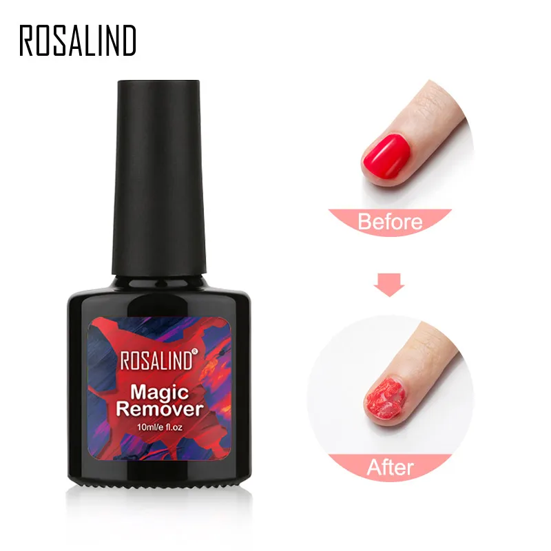 Top Trends: ROSALIND Magic Nail Gel Remover For Soak Off Cleaner UV Nail Polish Delete Matt Primer Base Top Coat Gel Remover10ML / 15ML Shoppable Styles