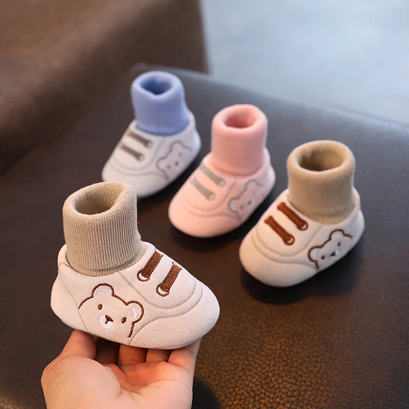 Top Trends: Baby Socks Shoes Infant Cute Cartoon Kids Boy Shoes Soft Rubber Sole Child Floor Sneaker Baby Girls Walker Shoppable Styles