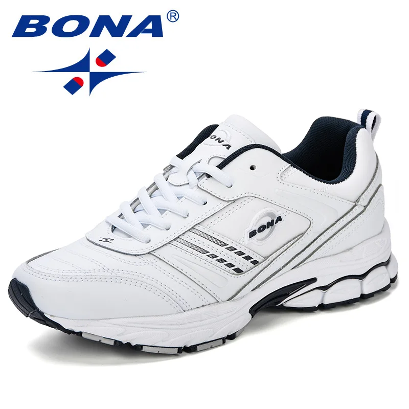 Top Trends: BONA 2023 New Designers Action Leather Trendy Running Shoes Men Outdoor Sneakers Man Walking Jogging Shoes Athletic Footwear Shoppable Styles