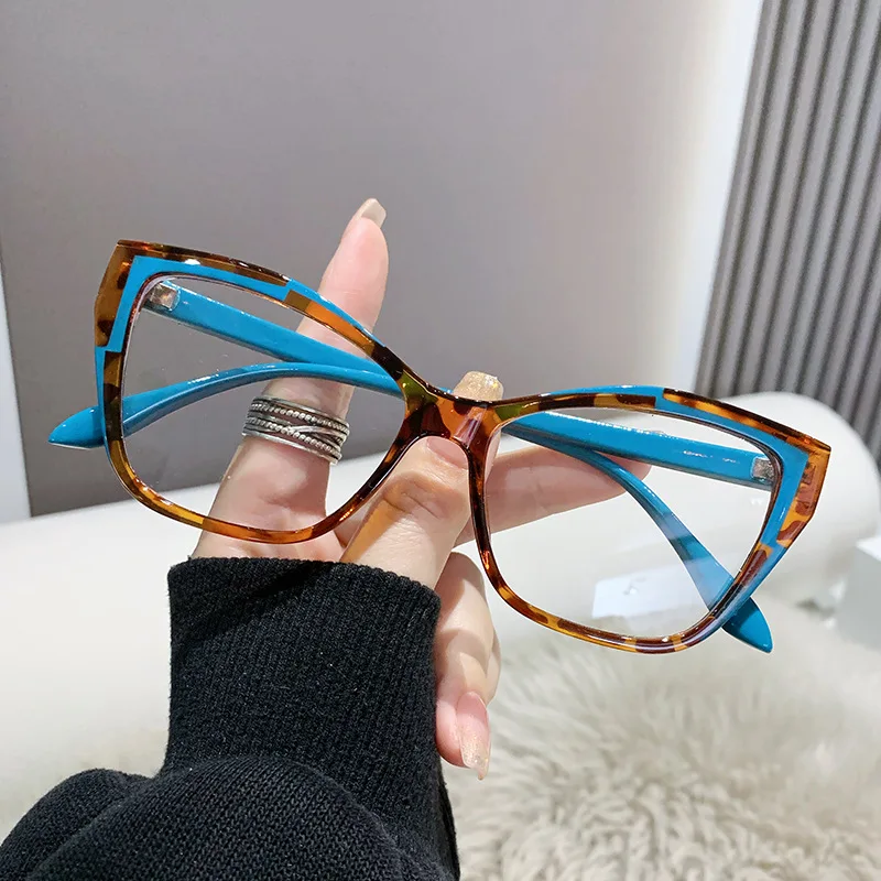 Top Trends: Optical Spectacle Eyeglasses Frames For Women Anti Blue Light Blocking Glasses Brand Designer Cat Eye Ladies Fashion Eyewear New Shoppable Styles