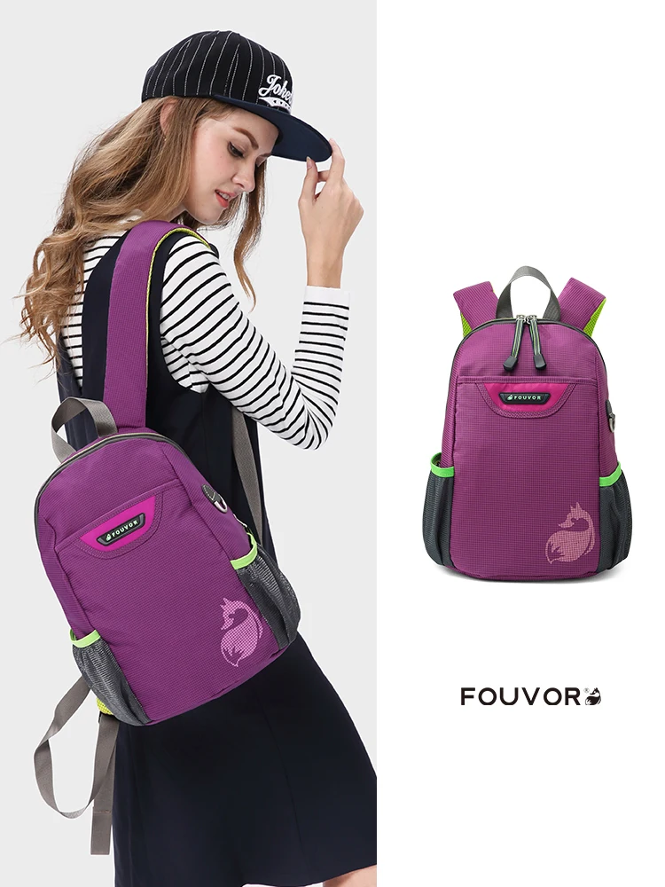 Top Trends: Fouvor 2023 Casual Backpack For Women Shoulders Bag Oxford Sports Small-size Backpack Canvas Female New Travel Bag 2717-15 Shoppable Styles