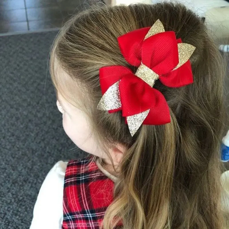 Top Trends: Oaoleer Colors Solid Grosgrain Ribbon Bows Clips Hairpin Girl&#039;s Hair Bows Boutique Hair Clip Kids Hairpins Hair Accessories Shoppable Styles