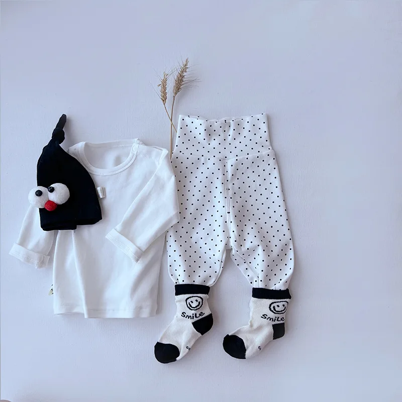 Top Trends: Autumn New Baby Long Sleeve Cotton T Shirts Boy Girl Newborn Solid Casual Bottoming Shirt Infant Toddler Letter Pullover 0-24M Shoppable Styles - Image 3