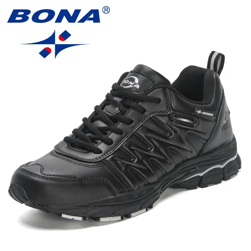 Top Trends: BONA 2023 New Designers Running Shoes Cross Breathable Sport Shoes Men Sneakers Wearable Rubber Casual Shoes Man Walking Shoes Shoppable Styles