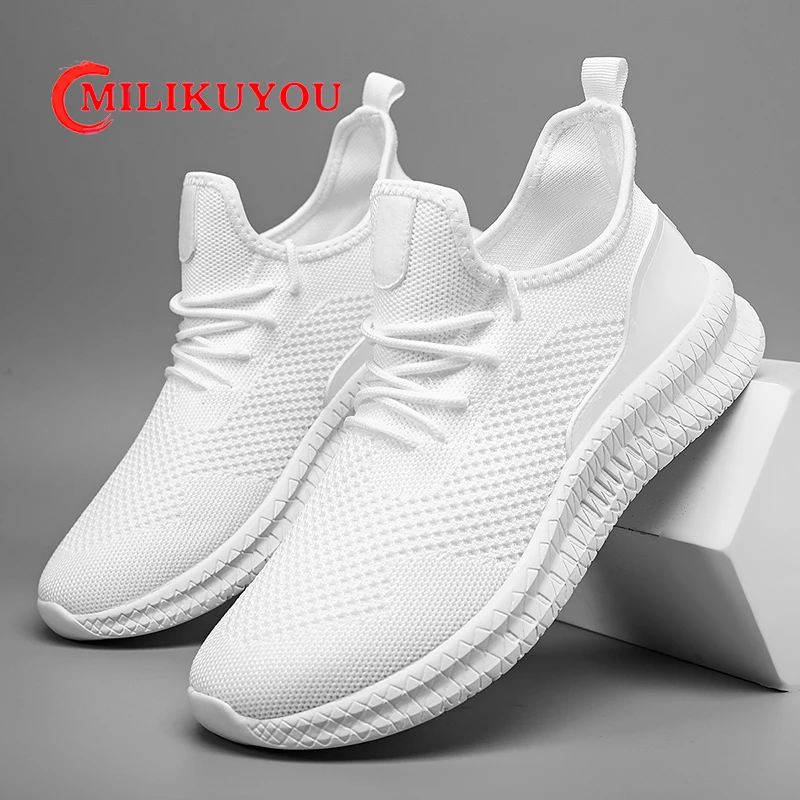 Top Trends: Original Brand Walking Men's Sneakers Light Man Running Shoes Outdoor Mesh Breathable Casual Luxury Tenis Zapatos Deportivos Shoppable Styles