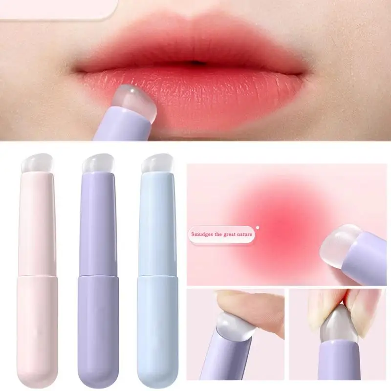 Top Trends: New Silicone Lip And Concealer Makeup Brushes Silicone Brush For Lip Balm Lip Gloss Lip Stick And Concealer MultiFunction Brush Shoppable Styles