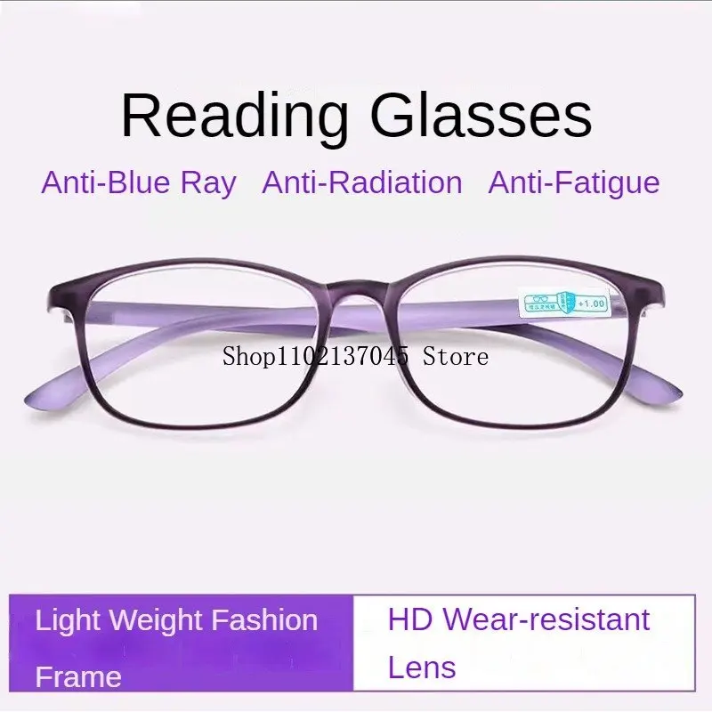 Top Trends: 2023 New Anti-blue Light Reading Glasses Men Fashionable Multicolor Reading Presbyopia Glasses Women Shoppable Styles