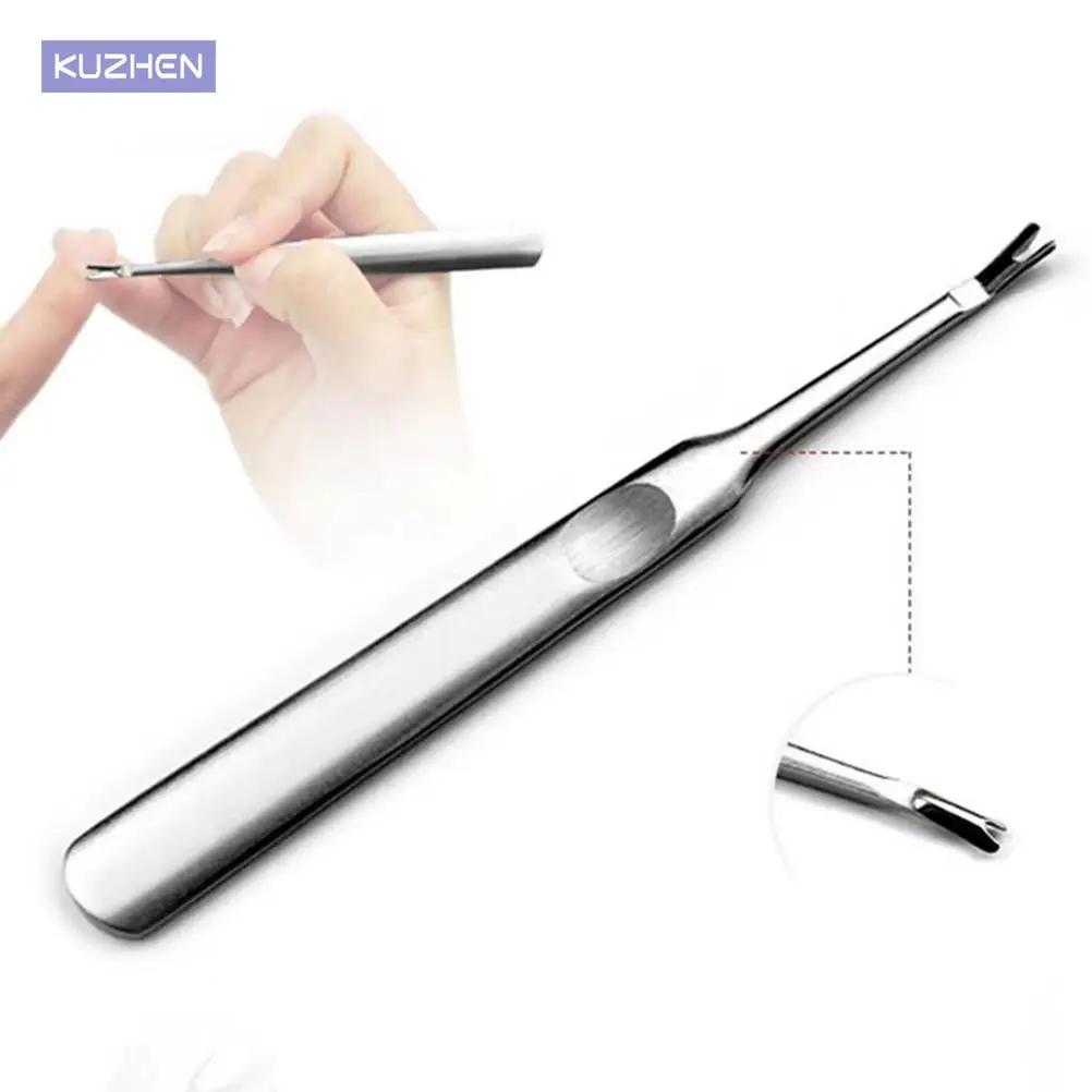 Top Trends: High Quality Stainless Steel Cuticle Pusher Trimmer Remover Pedicure Manicure Nail Art Tools Shoppable Styles