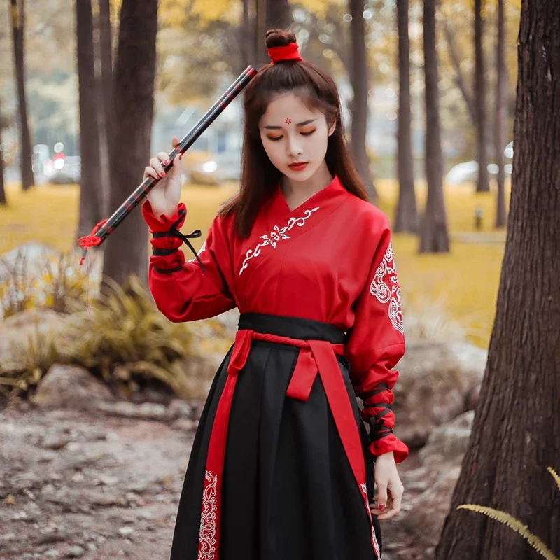 Top Trends: Hanfu Women Tang Dynasty Ancient Costumes Hanfu Dress Chinese Folk Dance Swordsman Traditional Fairy Hanfu Hombre Cosplayханьфу Shoppable Styles