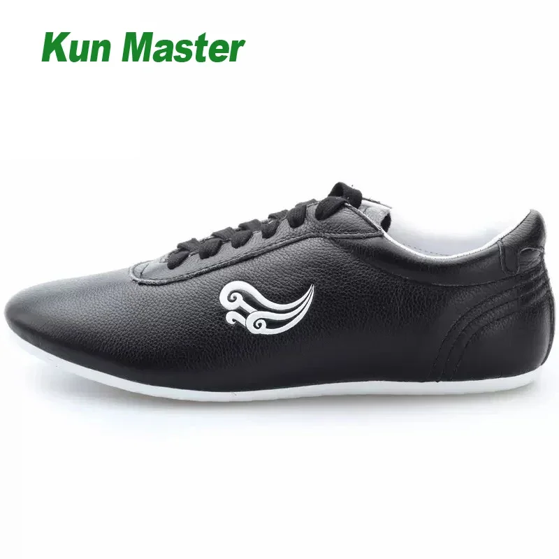 Top Trends: High Quality Cowhide Tai Chi Shoes Soft Genuine Leather Kung Fu Wushu Shoes Martial Arts Sneaker Shoppable Styles