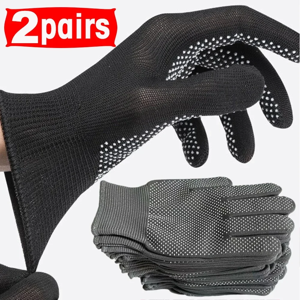 Top Trends: 2pairs Riding Anti-slip Work Gloves For Motorcycle Cycling Sports Men Women Lightweight Thin Breathable Touchscreen Glove Oudoor Shoppable Styles