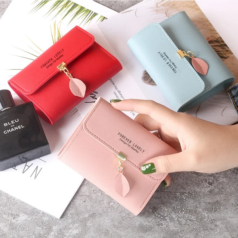 Top Trends: Fashion Short Women Wallets PU Leather Women Luxury Tassels Wallet Hasp Small Wallet Trend Coin Purse Ladies Card Holder Shoppable Styles