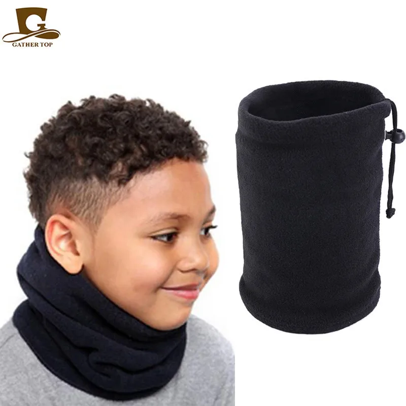 Top Trends: Kid Polar Fleece Neck Tube Ear Warmer Fishing Skating Running Sport Scarf Face Camping Hiking Neck Warmer Warm Cycling Headwea Shoppable Styles