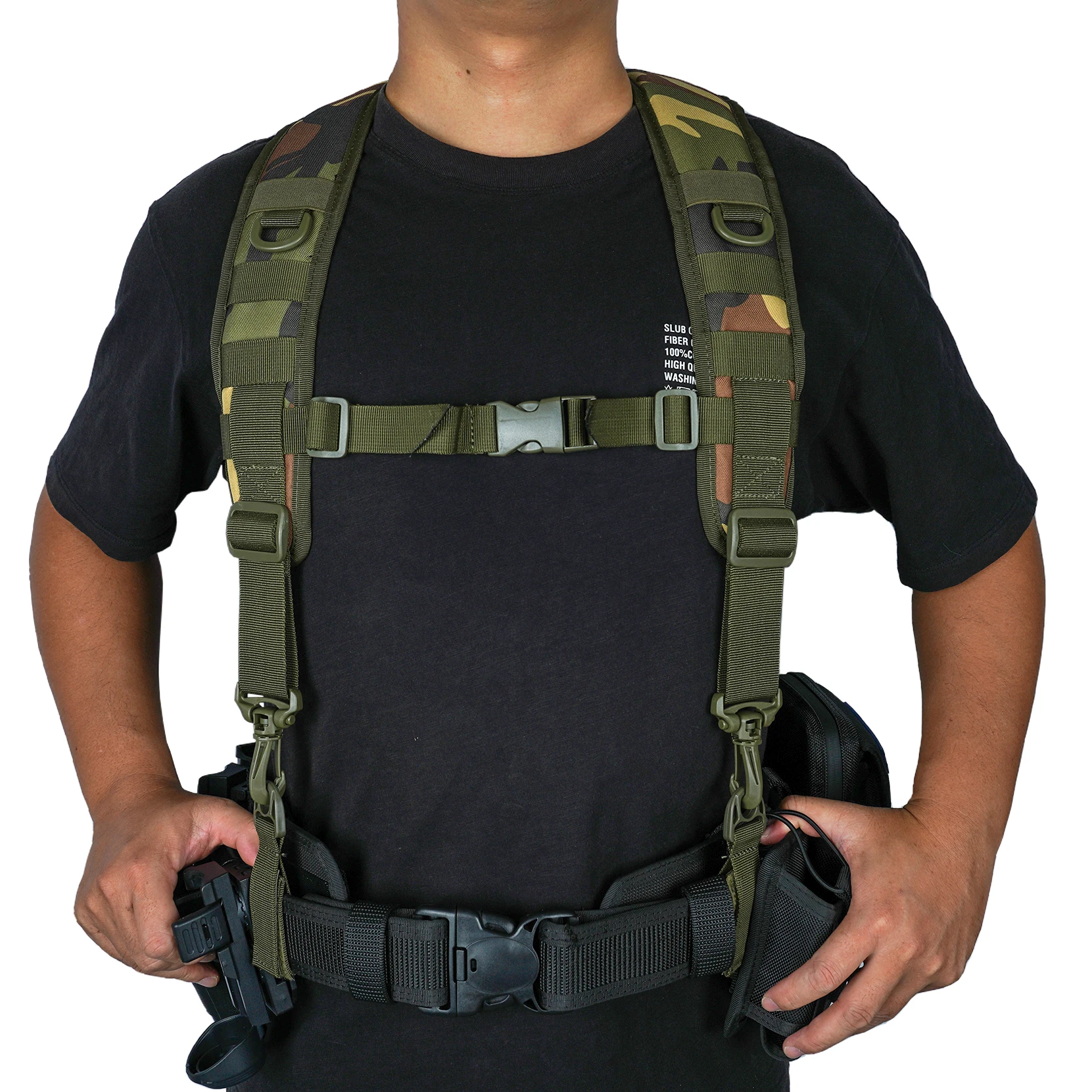 Top Trends: MELOTOUGH Tactical Suspenders For Men Outdoor H-Harness Duty Belt Suspenders Tool Belt Suspenders(Battle Belt Not Included) Shoppable Styles