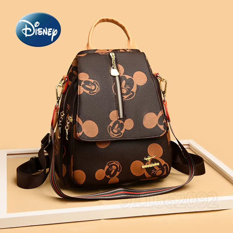 Top Trends: Disney Mickey New Women's Backpack Luxury Brand Women's Backpack Large Capacity Multifunctional Fashion Travel Backpack Shoppable Styles