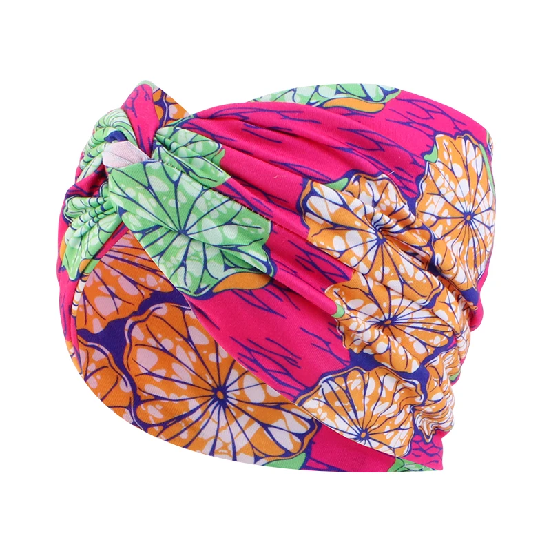 Top Trends: Newly African Pattern Twist Style Headband Elastic Double Layer Bandana Sports Run Hair Band For Women Headwear Hair Accessories Shoppable Styles - Image 4