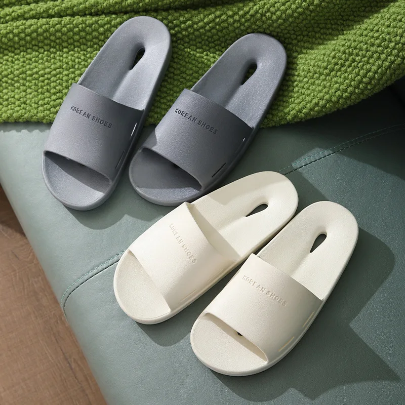 Top Trends: YL3206 New Hollow Leaking Slippers Bathroom Home Indoor Home Hotel Swimming Pool Bath Non-slip Slippers Men And Women Wholesale Shoppable Styles