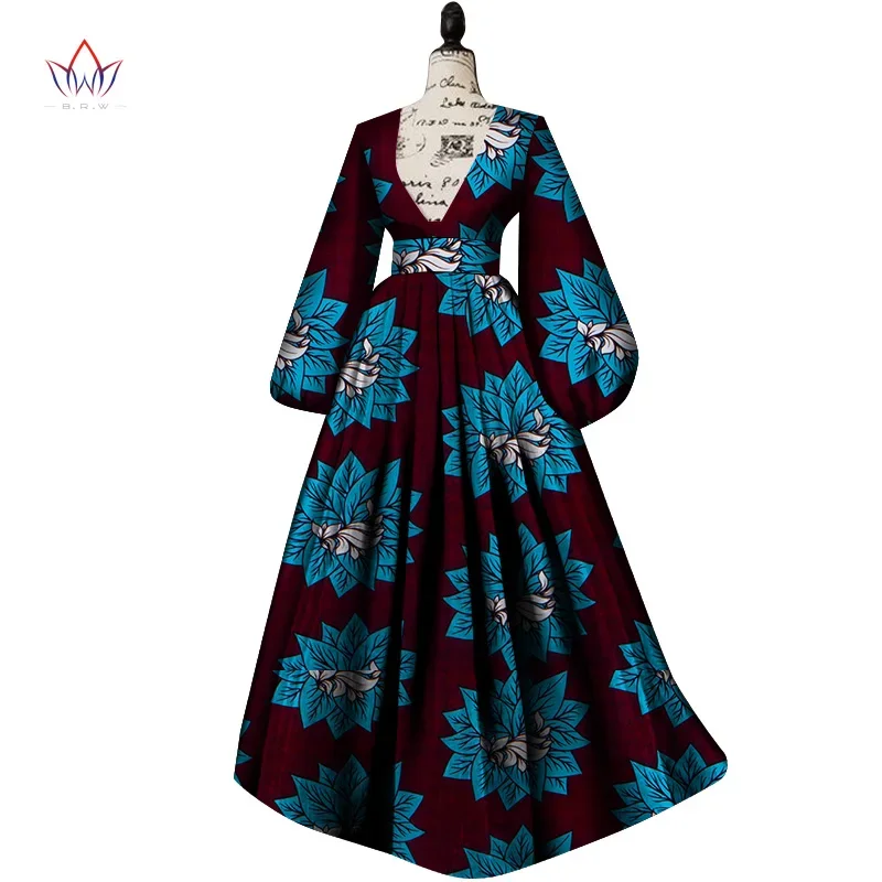 Top Trends: Long Sleeve Dresses For Women Party Wedding Casual Date Dashiki African Women Dresses Customize African Dresses For Women WY8477 Shoppable Styles