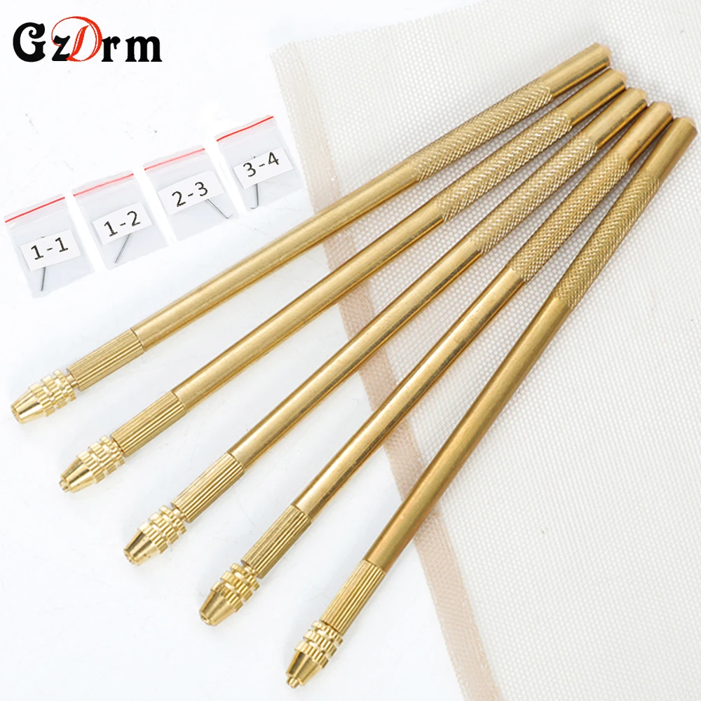 Top Trends: Gzdrm Ventilating Needles For Wig Making Human Hair Extension Holder Made In Korea Hair Ventilating Machine Wig Making Kit Shoppable Styles