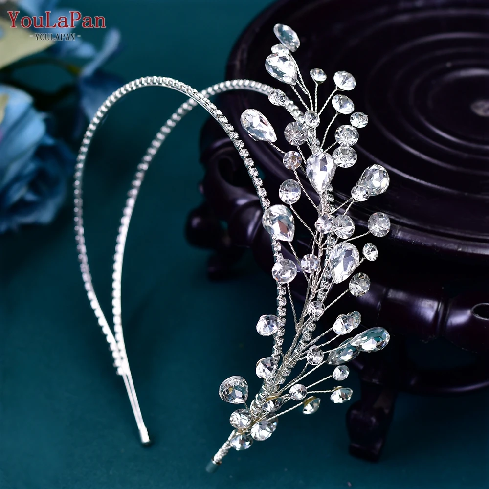 Top Trends: YouLaPan Wedding Hair Hoop Bride Headwear Bridesmaid Headpiece Ladies Headband Banquet Jewelry Girls Hair Accessories HP584 Shoppable Styles