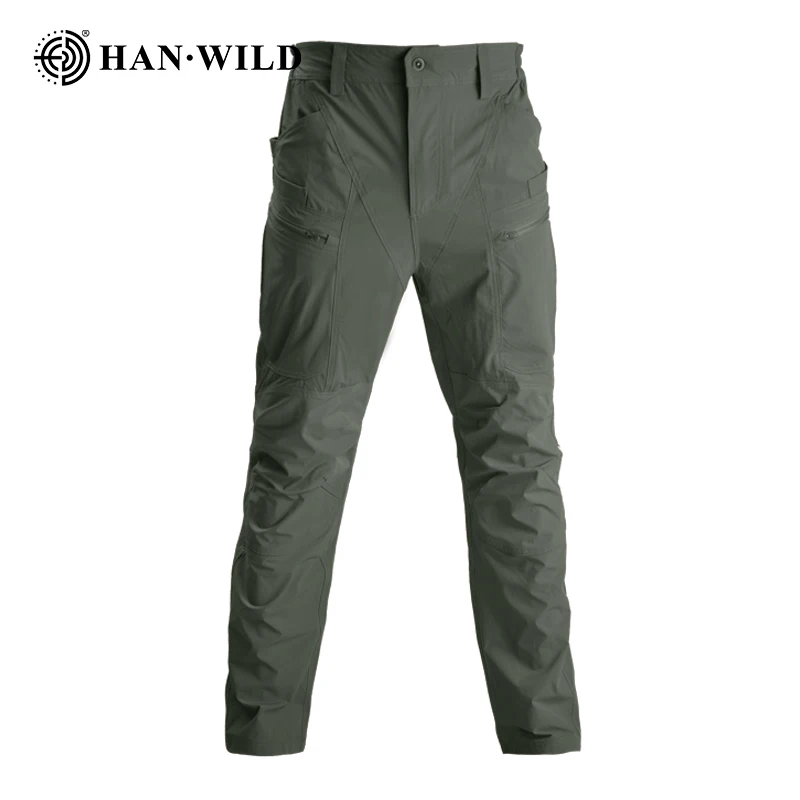 Top Trends: HAN WILD Rip-stop Cargo Pants Men&#039;s Work Trousers Full Length Tactical Hunting Hiking Military Army Pants Police Training Pants Shoppable Styles