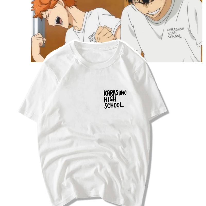 Top Trends: New Anime Yu Nishinoya T-shirt Cospaly Costume Cotton Men T Shirt Short Sleeve Tee Shoppable Styles