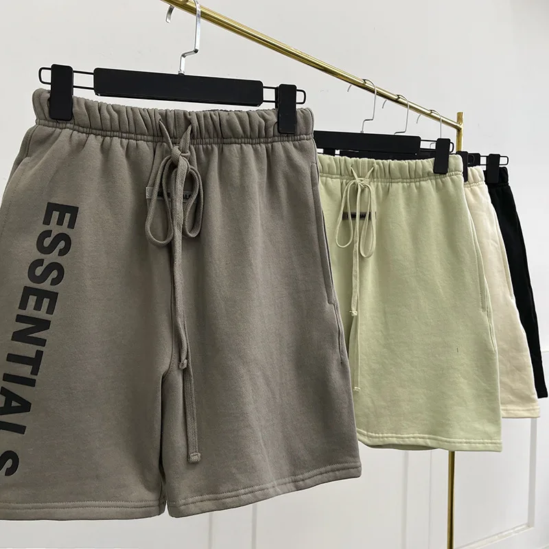 Top Trends: Essentials Shorts Summer Men And Women Sweatpants 100% Cotton Letter Printed High Quality Street Hip Hop Casual Shorts Shoppable Styles