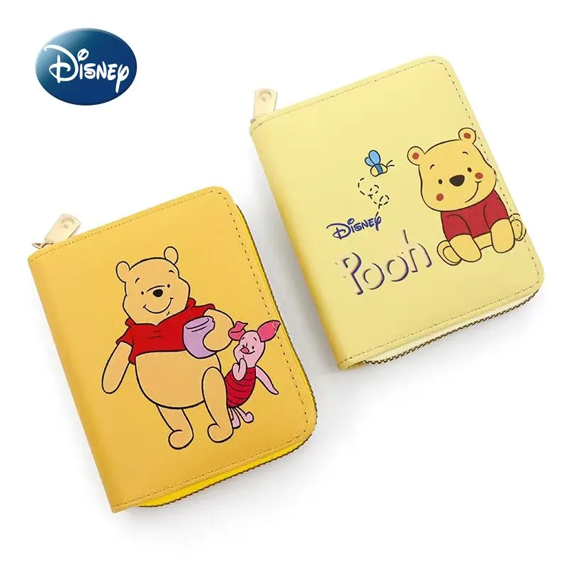 Top Trends: Disney's New Winnie The Pooh Purse Cartoon Women's Coin Purse Large-capacity Multi-card Slot Fashion Trend Children's Coin Purse Shoppable Styles