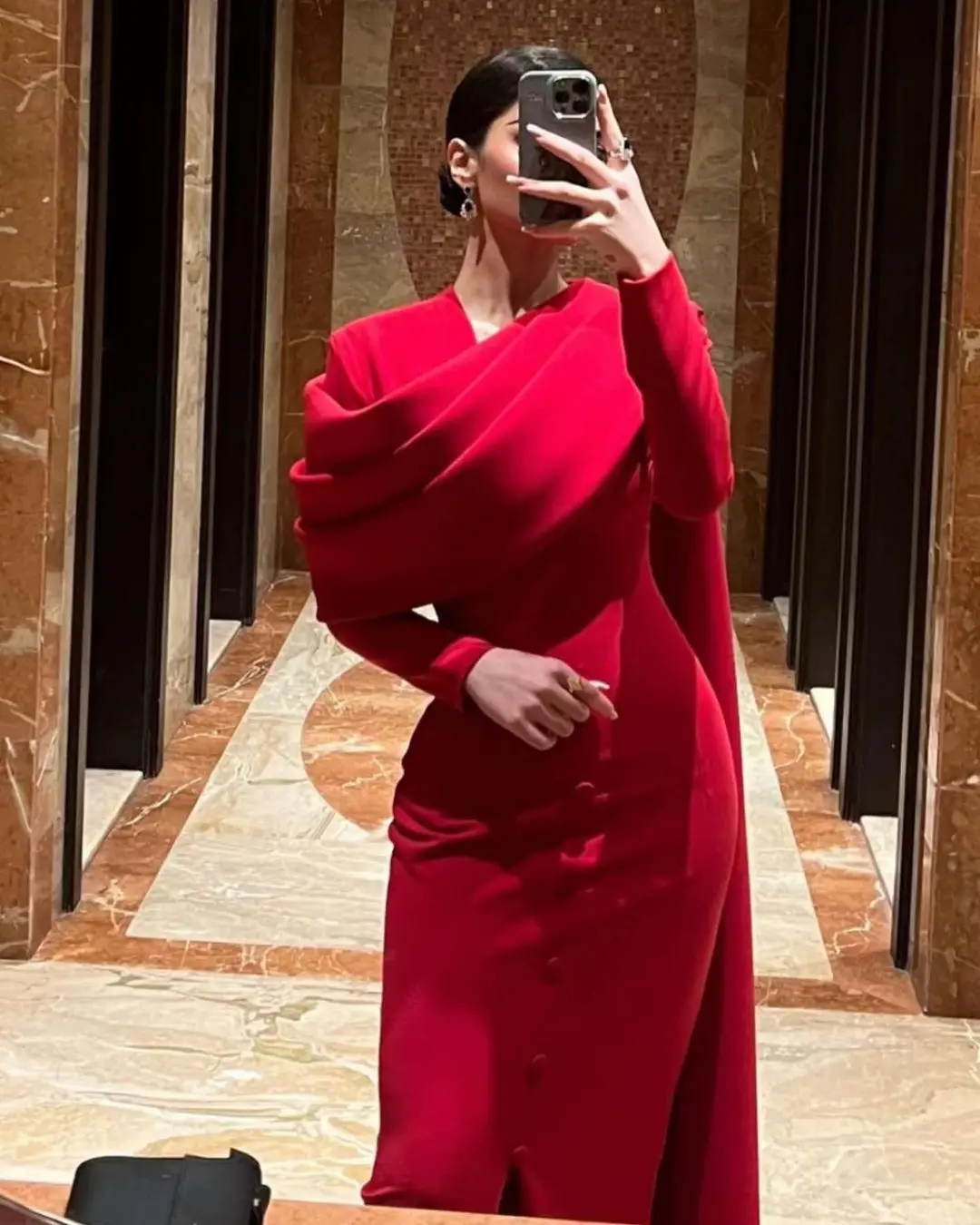 Top Trends: Saudi Arabia Mermaid Prom Dresses Floor-Length Long Sleeves Watteau Train Elegant Formal Occasion Evening Party Dresses Shoppable Styles