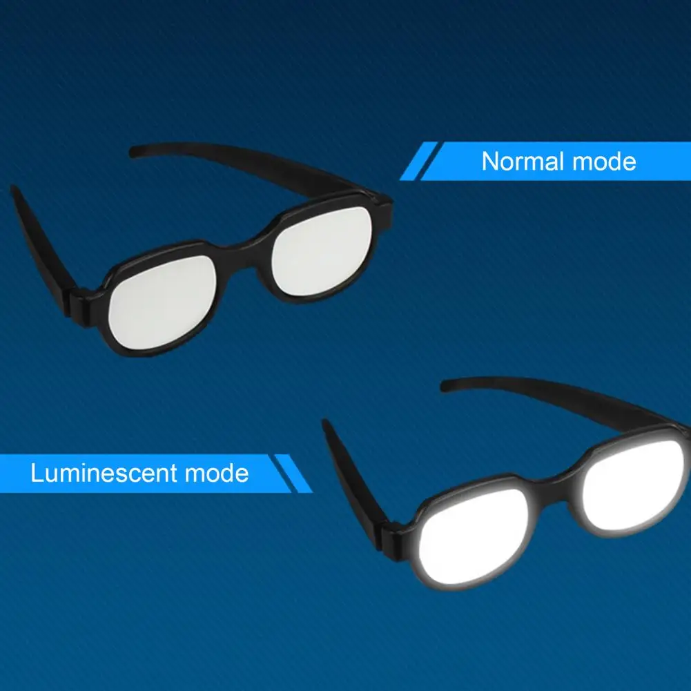 Top Trends: LED Glasses Anime Spoof Glasses Funny Anti-break LED Light Luminous Cosplay Eyewear Prop Party Club Glasses светящиеся очки Shoppable Styles - Image 5