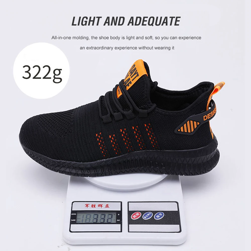 Top Trends: New Work Safety Shoes Summer Breathable Men's And Women's Work Protective Shoes Sports Shoes Anti-puncture Durable Steel Head Shoppable Styles - Image 3