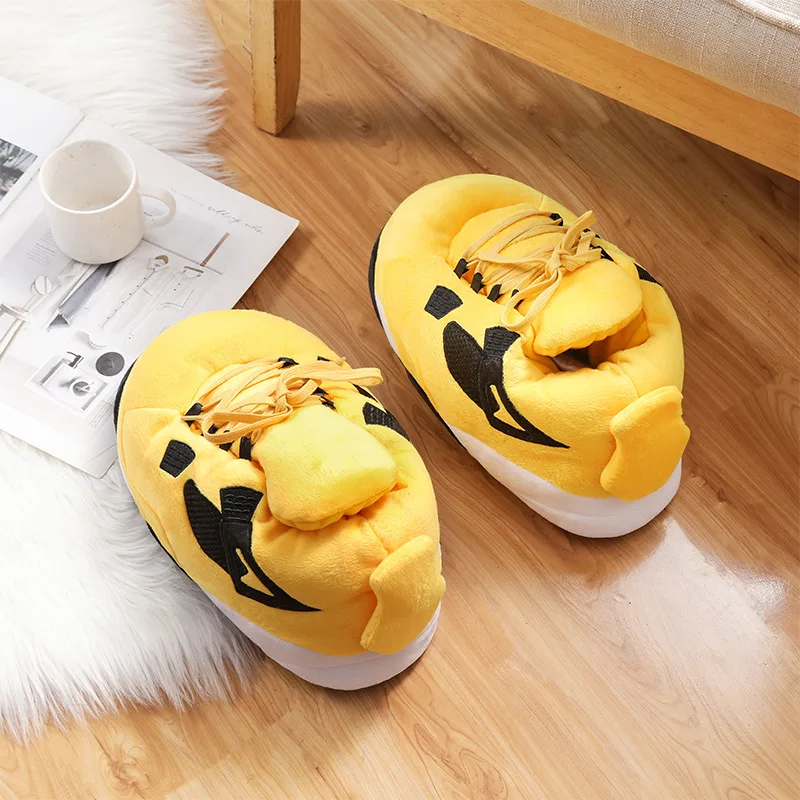 Top Trends: New Unisex Winter Warm Home Slippers Women Indoor Bread Shoes Ladies One Size Eu 36-44 Sliders Houses Sneakers Men / Woman Slipper Shoppable Styles - Image 5