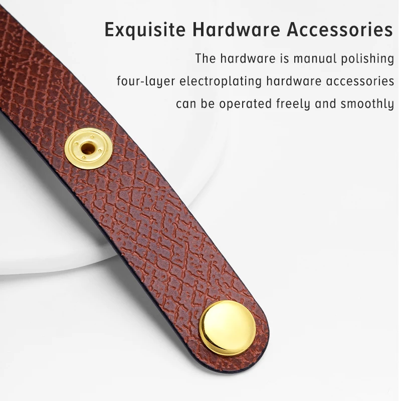 Top Trends: WUTA Leather Bag Handle Fixed Buckle For Longchamp Tote Bag Shoulder Strap Fixing Clip Adjustment Shorten Buckle Bag Accessories Shoppable Styles - Image 6