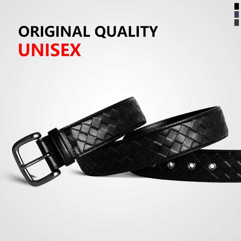 Top Trends: Cowhide Genuine Leather Belt Men Fashion Alloy Buckle Belts For Male Business Luxury Strap Designer High Quality Male Belts Shoppable Styles