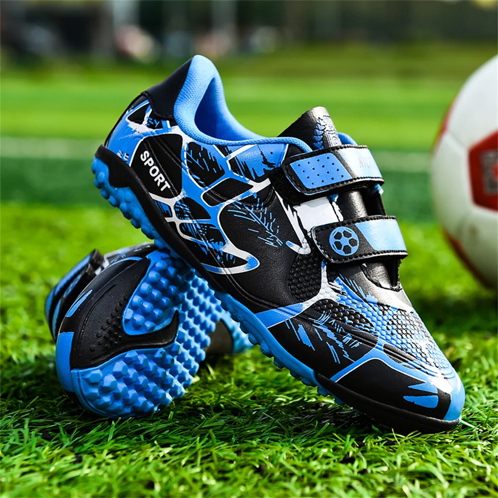 Top Trends: ARKKG Kids Boys Firm Ground Cleats Turf Football Soccer Shoes Professional Spikes Athletic Outdoor Trainning Boots For Children Shoppable Styles - Image 2