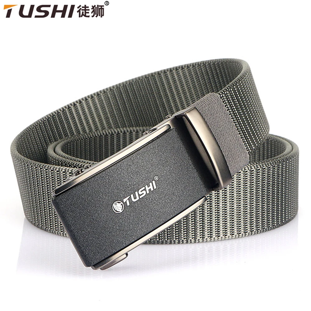 Top Trends: TUSHI Men's Belt Army Outdoor Hunting Tactical Multi Function Combat Survival High Quality Marine Corps Canvas For Nylon Belt Shoppable Styles