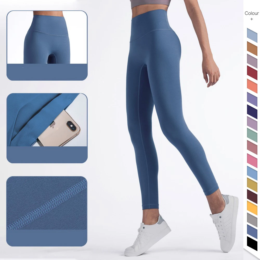 Top Trends: Vnazvnasi Yoga Pants Sport Leggings Women Tights Gym Push Up Leggings Fitness Jogging Pants Pantalones Deportivos Para Mujer Shoppable Styles