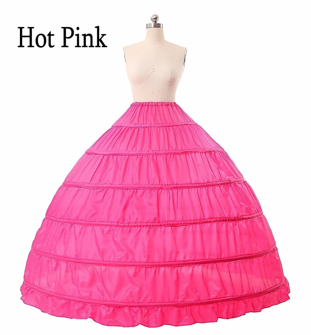 Top Trends: Colorful Ball Gown Petticoat Woman Rainbow Under Skirt Wear Vestido Branco Crinoline Purple Red Blue Petticoat Shoppable Styles - Image 6