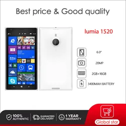 Original Lumia 1520 4G 20MP 6.0