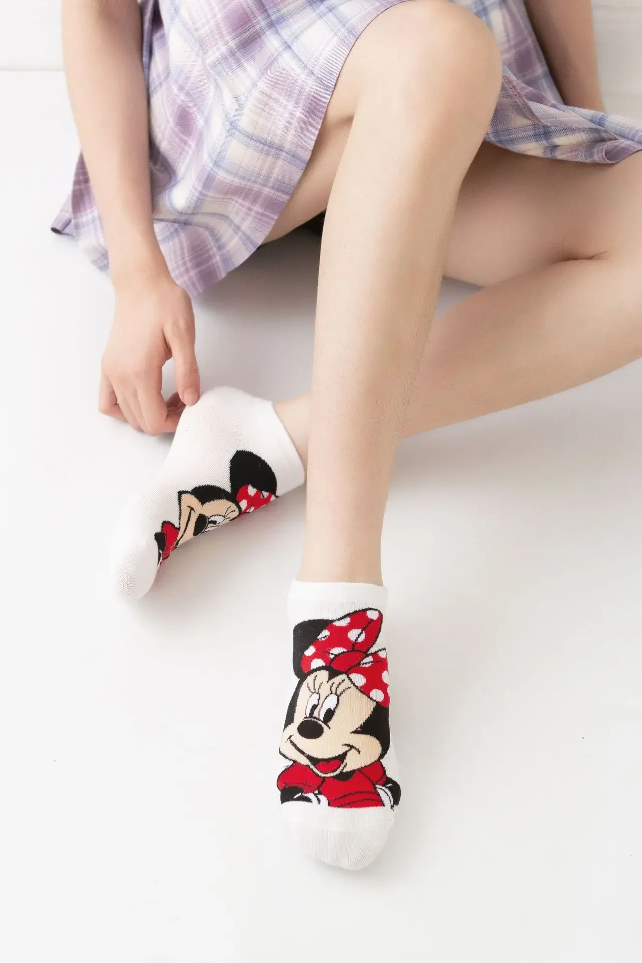 Top Trends: Disney Waumi Mouse Short Women's Socks Anime Donald Summer Sports Cotton Girl Women's Boat Socks Low Ankle Women's Socks Shoppable Styles - Image 6