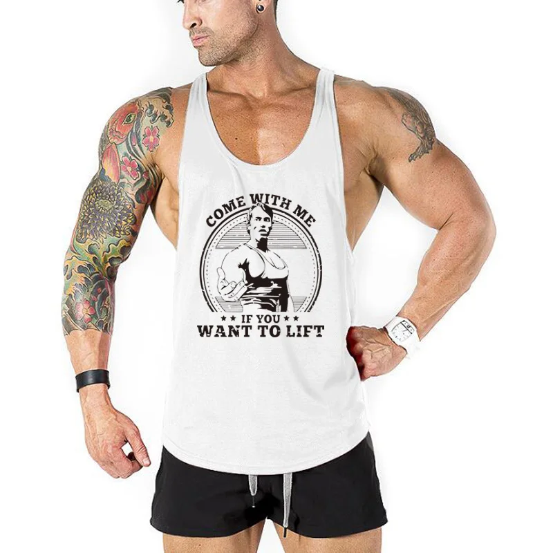 Top Trends: Brand Vest Muscle Sleeveless Singlets Fashion Workout Sports Shirt Mens Bodybuilding Fitness Top Men Gym Tank Clothing Shoppable Styles