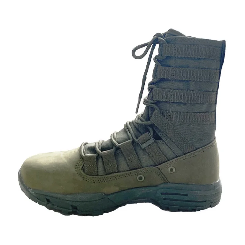 Top Trends: Outdoor Military Boots Sneakers Combat Boots High Top Desert Boots Men&#039;s Tactical Combat Boots Camping Hiking Boots Shoppable Styles