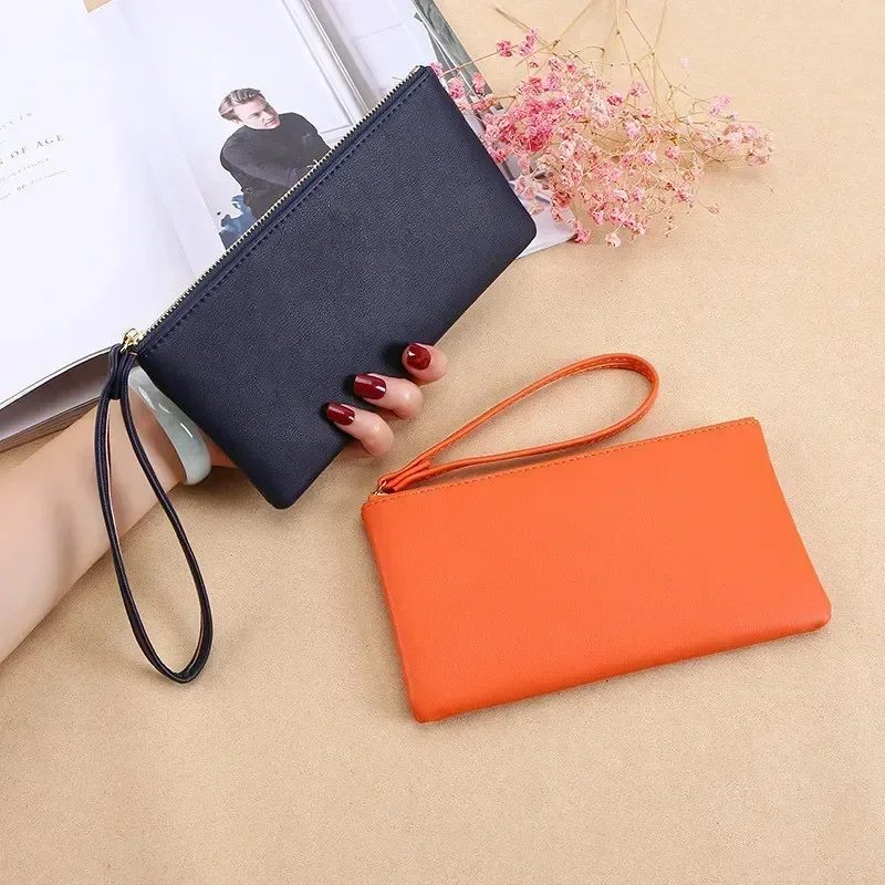 Top Trends: 2021 New Zipper Ladies Long Wallet Coin Purse Wallet PU Fashion Clutch Bag Large Capacity Ladies Wallet Shoppable Styles