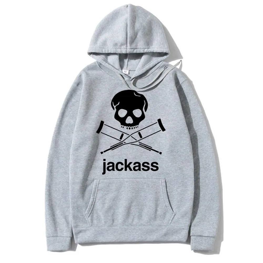 Top Trends: Jackass Logo Graphic Printed Black Hoodie Streetwear Men's Oversized Casual Sweatshirt Fashion Men Women Vintage Loose Hoodies Shoppable Styles - Image 4