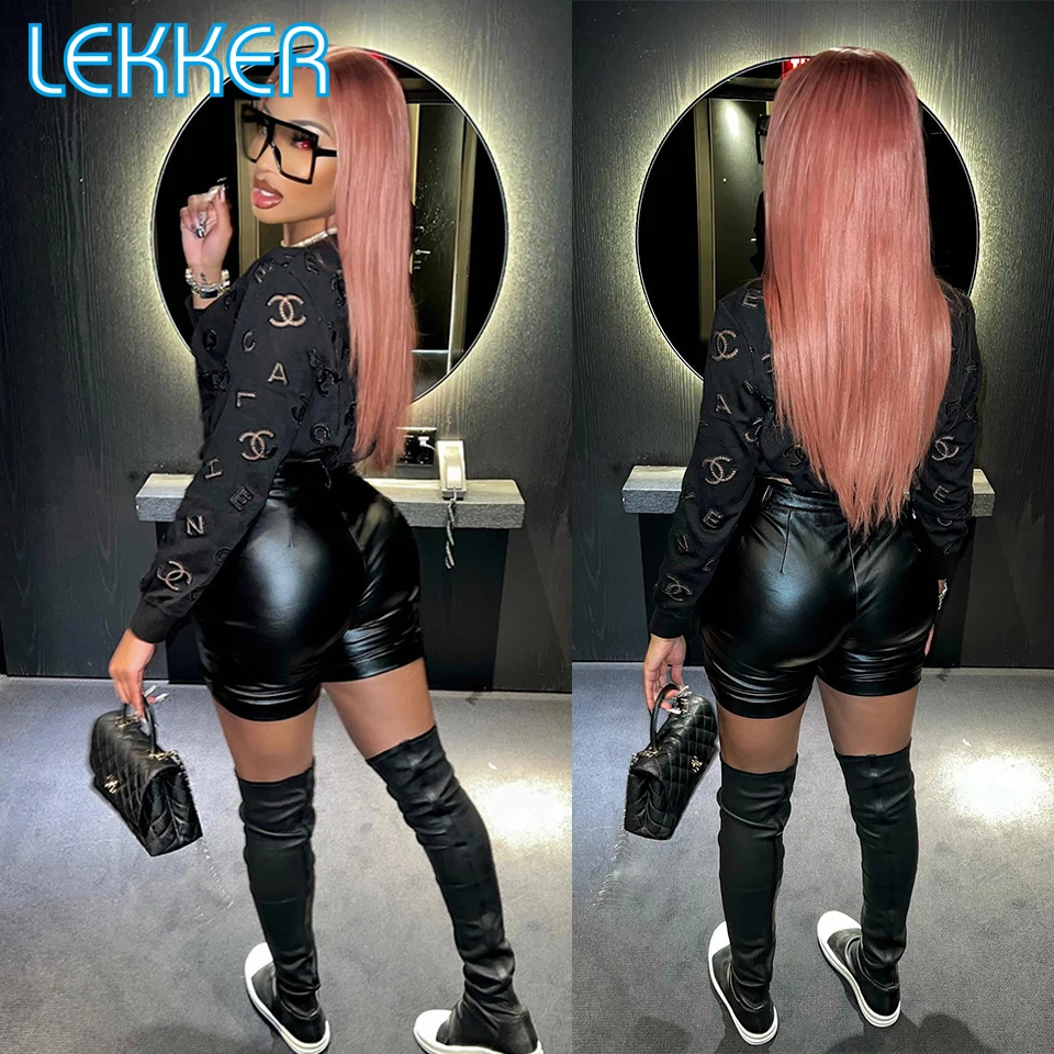 Top Trends: Lekker Rose Pink Bone Straight 13x6x1 T Part Lace Front Human Hair Wigs For Women Brazilian Remy Hair Glueless Colored Long Wigs Shoppable Styles