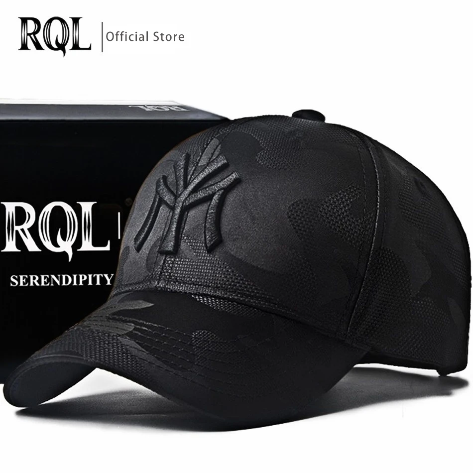 Top Trends: Men's Black Baseball Cap Embroidery Totem Military Camouflage Trucker Hat New Hip Hop Luxury Summer Sun Male Sport Mesh Brand Shoppable Styles