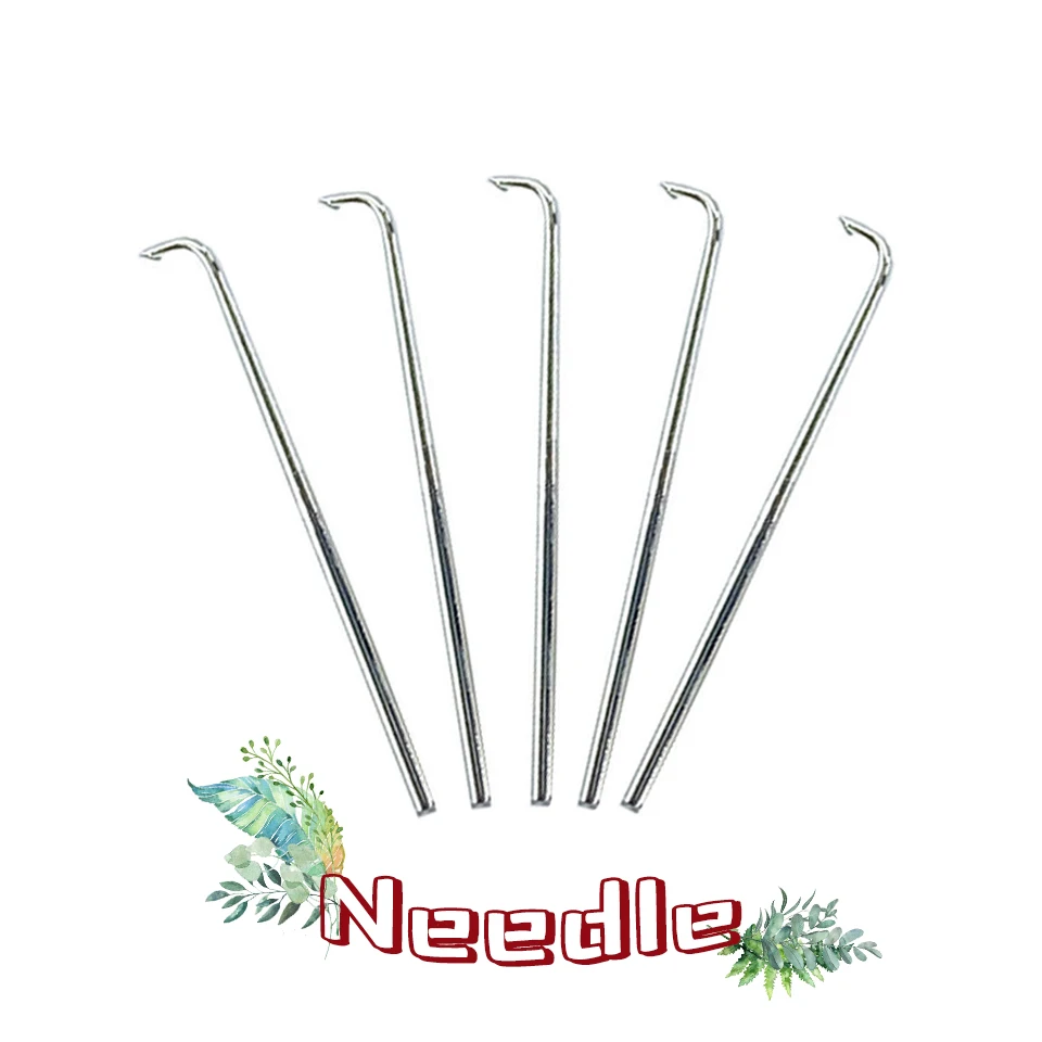 Top Trends: Hair Replaceable Ventilating Needle For Wig Making Crochet Hook Tools Extension Ventilating Lace Wigs Holder With 5Pcs Pins Shoppable Styles