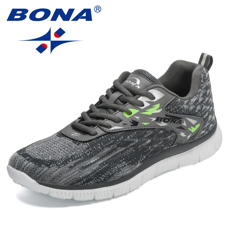 Top Trends: BONA 2023 New Designers Soft Running Shoes Lightweight Breathable Sneakers Man Jogging Walking Athletic Training Shoe Mansculino Shoppable Styles