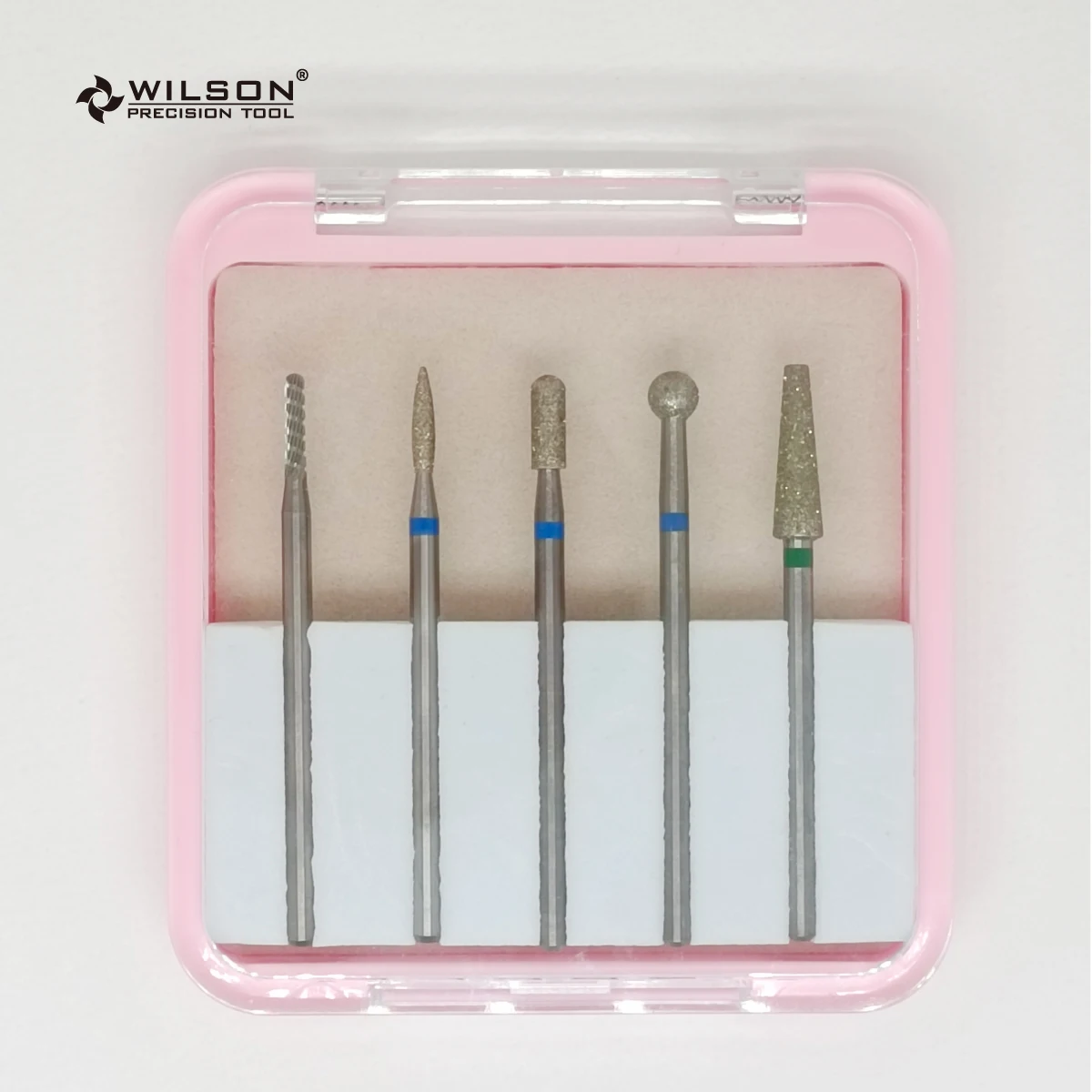 Top Trends: WILSON A000056 Cuticle Bit Kits 5PCS Nail Drill Bits Carbide Manicure Tool Hot Sale / Free Shipping Shoppable Styles