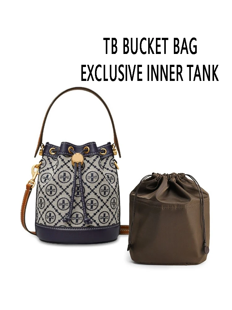 Top Trends: Inner Bag Fit For Tory Bucket Burch Bag Bucket Bag Inner Tank Mini Drawstring Bag In The Middle Bag Tidying Up Storage Bag Suppo Shoppable Styles